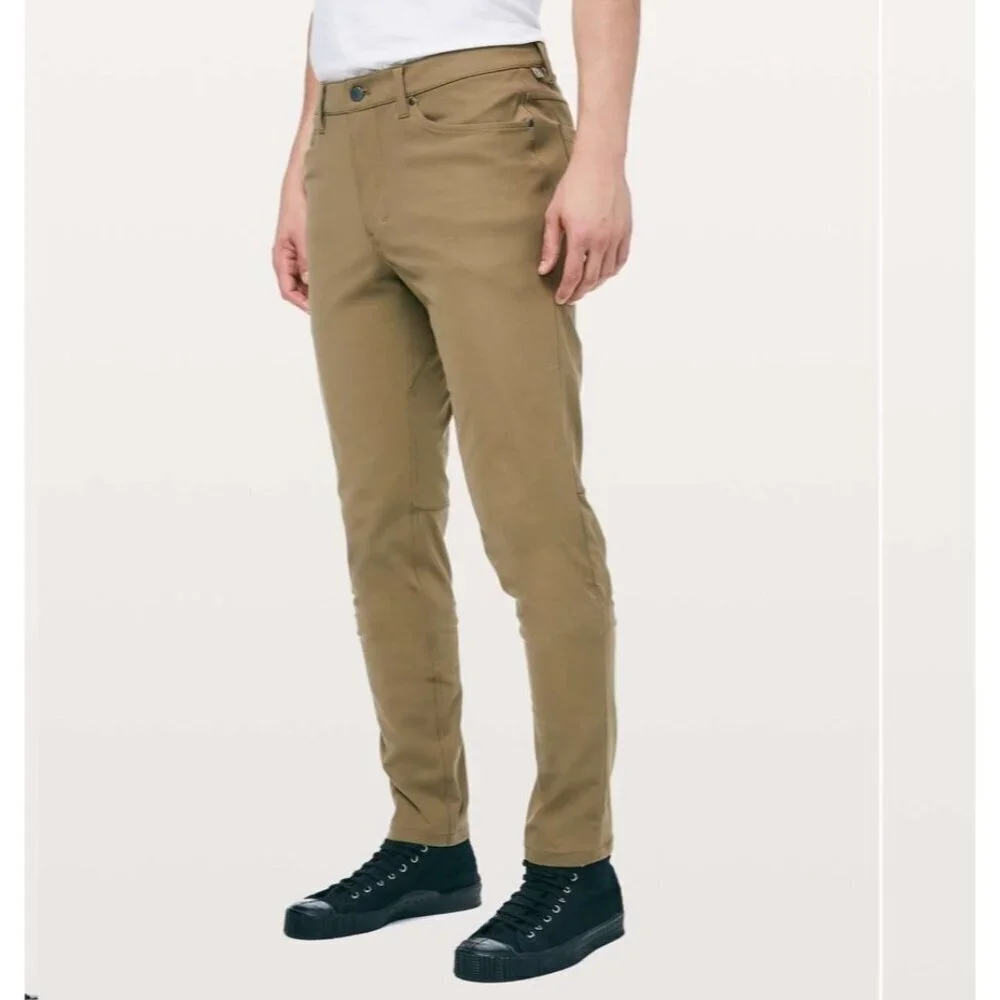 Lululemon Men ABC Slim Fit Pants 27”, Size 28 G116